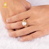  Nhẫn ngọc trai Maxima nam GR0M00 