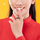  Nhẫn ngọc trai Tahiti 4A GR0535 