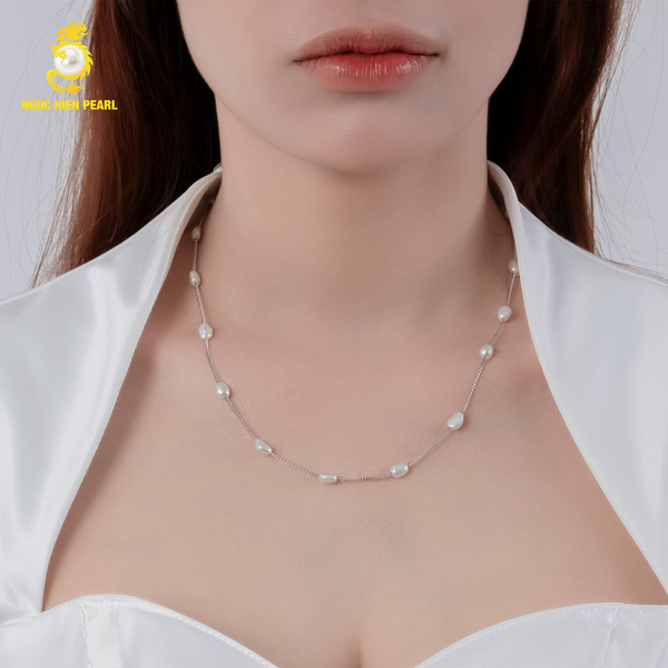  Dây chuyền ngọc trai Baroque SDC009 