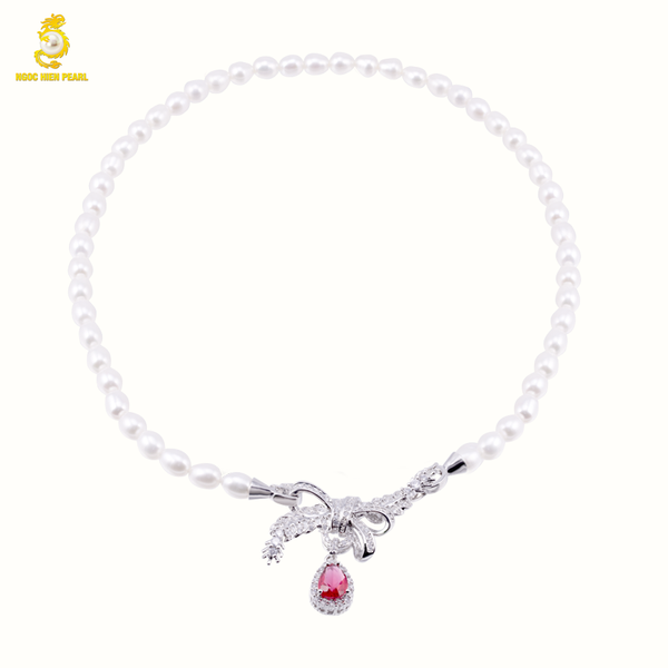  Chuỗi cổ ngọc trai Freshwater FN0060 