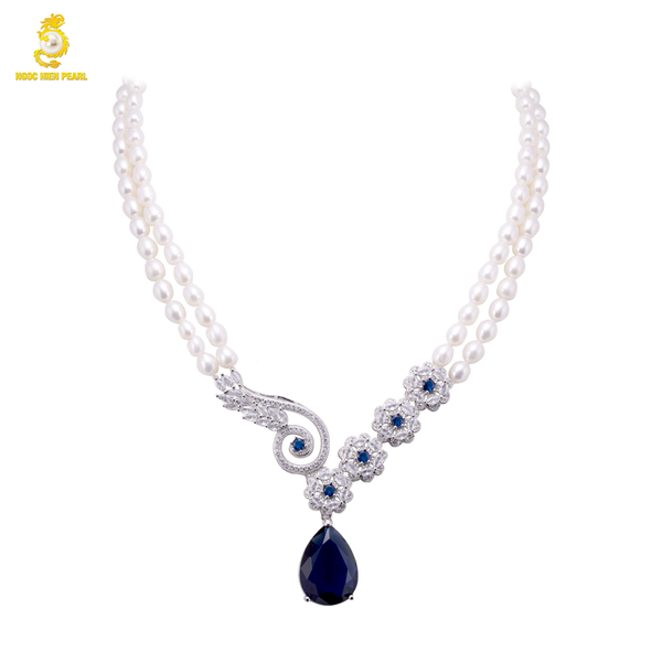  Chuỗi cổ ngọc trai Freshwater FN0257 