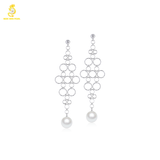  Bông tai ngọc trai thiết kế G0E073 