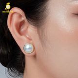  Bông tai ngọc trai Cấy Trên Vỏ GEP 