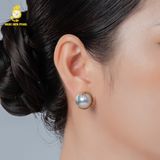  Bông tai ngọc trai Cấy Trên Vỏ GEP 