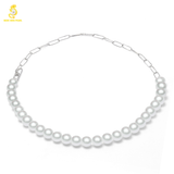  Dây chuyền ngọc trai thiết kế GDC157 
