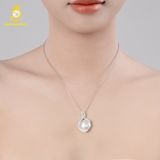  Mặt dây chuyền ngọc trai Cấy Trên Vỏ 