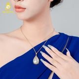  Mặt dây chuyền ngọc trai cấy trên vỏ GFPMB0 