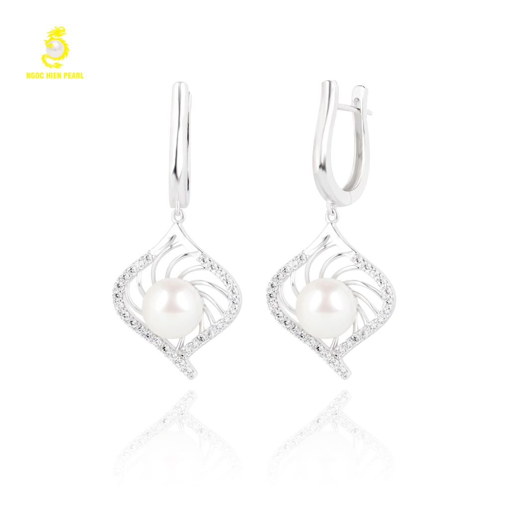  Bông tai ngọc trai Freshwater OE0008 
