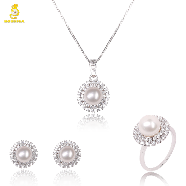  Bộ Trang sức ngọc trai Freshwater SS0933 