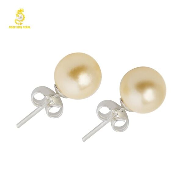  Bông tai ngọc trai Southsea kết hợp bạc 925 SSE000 