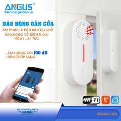 Thiết bị báo chống trộm gắn cửa, báo động tại chỗ và váo về điện thoại wifi