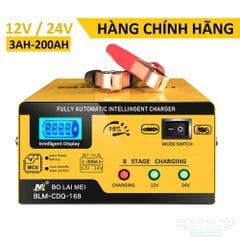 Sạc bình ắc quy 12v 24v, 200ah BolaiMei