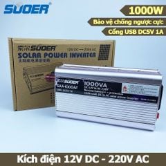 Kích bình ắc quy suer 1000w chuẩn sin