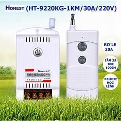 Công tắc điều khiển từ xa 1000m Honest 9220KG 30A/220V