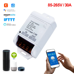 Công tắc điều khiển từ xa bằng điện thoại qua wifi công suất lớn 30a