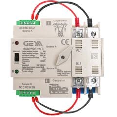 bộ chuyển nguồn ats 1 pha 100a  và 63a 220V  GEYA