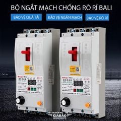 Aptomat bảo vệ chống mất pha BaiLi thiết bị bảo vệ 3 pha uy tín