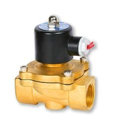 Van điện từ phi 21, phi 27,phi 34 thường đóng 220V, van thoát nước, van nước điều khiển bằng điện