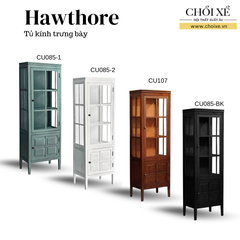 BỘ SƯU TẬP TỦ KÍNH TRƯNG BÀY HAWTHORNE