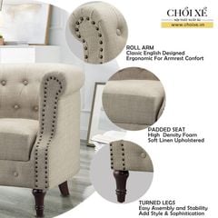 GHẾ SOFA ĐƠN ROSEVERA