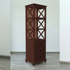 KỆ TRƯNG BÀY HOME ELEGANCE MÀU NÂU