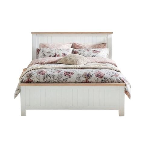 GIƯỜNG NGỦ COTTAGE WHITE 1.6