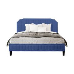 GIƯỜNG NGỦ JASMINE MÀU XANH 1.8