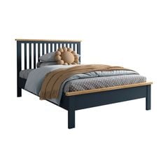 GIƯỜNG NGỦ HIGHGATE NAVY BLUE 1.4