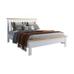 GIƯỜNG NGỦ HIGHGATE MÀU TRẮNG 1.8