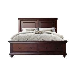 GIƯỜNG NGỦ HARPER STORAGE MÀU NÂU 1.6