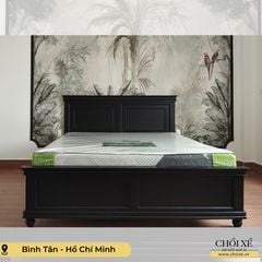 GIƯỜNG NGỦ HARPER MÀU ĐEN 1.6