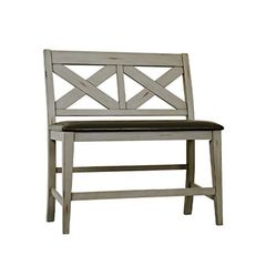 GHẾ BAR BENCH LAKESHORE MÀU XÁM