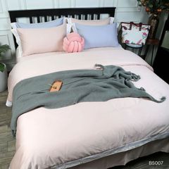 BỘ CHĂN GA GỐI ZEN BASIC SALMON