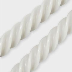 BỘ 2 NẾN CÂY TWISTED DINNER MÀU XÁM