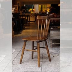 GHẾ TỰA WINDSOR MÀU NÂU