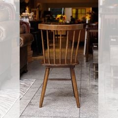 GHẾ TỰA WINDSOR MÀU NÂU