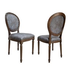 GHẾ TỰA LOUIS FRENCH BLUE