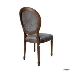 GHẾ TỰA LOUIS FRENCH BLUE