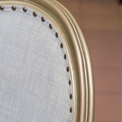 GHẾ TỰA LOUIS FRENCH STYLE GOLD