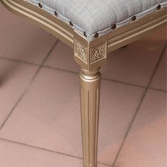 GHẾ TỰA LOUIS FRENCH STYLE GOLD