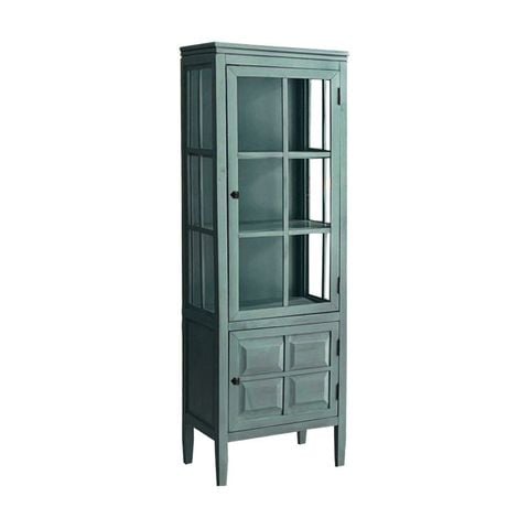 TỦ KÍNH TRƯNG BÀY HAWTHORNE MÀU XANH