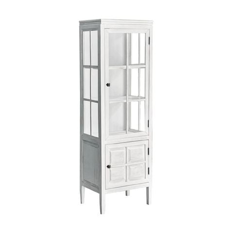 TỦ KÍNH TRƯNG BÀY HAWTHORNE MÀU TRẮNG