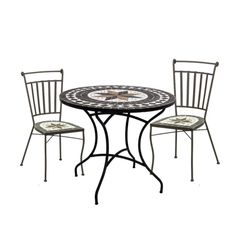 BỘ BÀN 2 GHẾ NGOÀI TRỜI MOSAIC KINA