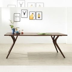 BỘ BÀN ĂN 6 GHẾ TAHOE WALNUT 2.0