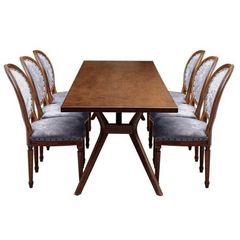 BỘ BÀN ĂN 6 GHẾ TAHOE 1.8