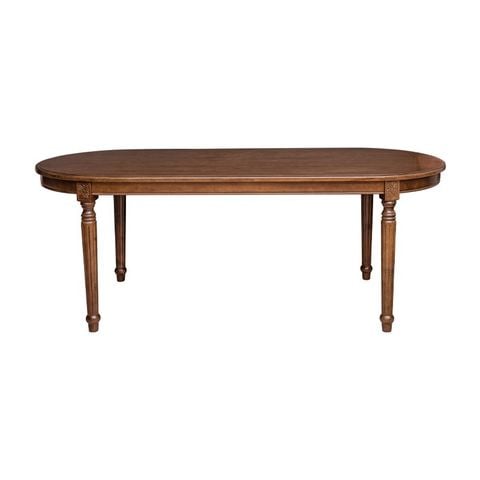 BÀN ĂN OVAL LOUIS CAPPUCINO FRENCH 2.0