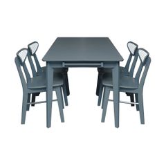 BỘ BÀN ĂN 4 GHẾ KATARINA 1.4