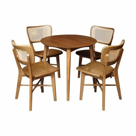 BỘ BÀN ĂN 4 GHẾ OSKAR