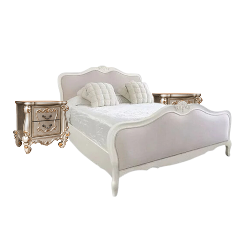 BỘ PHÒNG NGỦ CHARLOTTE KING SIZE 2 TÁP