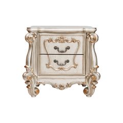 TỦ ĐẦU GIƯỜNG VERSAILLES MÀU BẠC